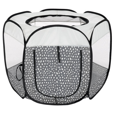 Panel Mesh Pet Playpen With Door