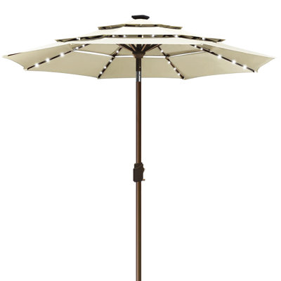 Parasol lumineux 9 pi Keensburg