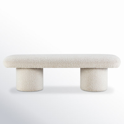 Anston 56" Boucle Bench
