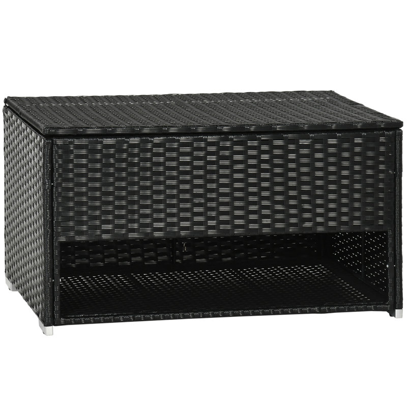 Solution de rangement Black Deck - Rangement pour patio, piscine, jardin avec porte-serviettes