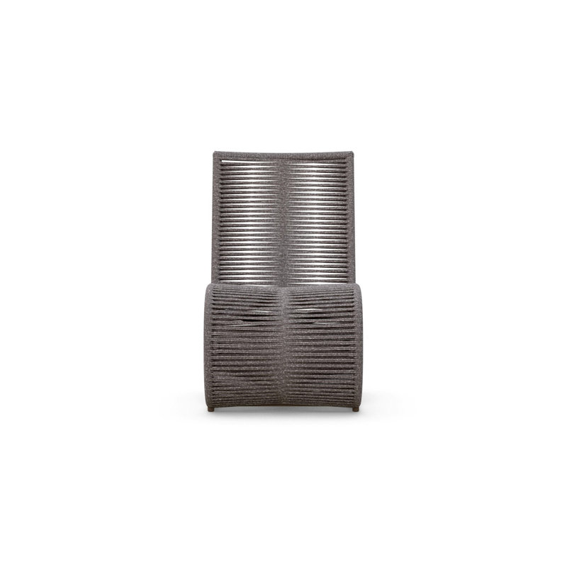 Wave Dining Chair, Matte Bronze/Morel