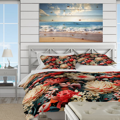Ensemble de housse de couette Coral Crêtes