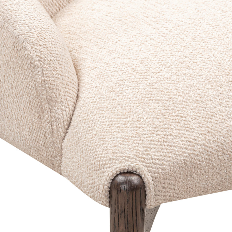 Chaise en chenille Glendale, Beige