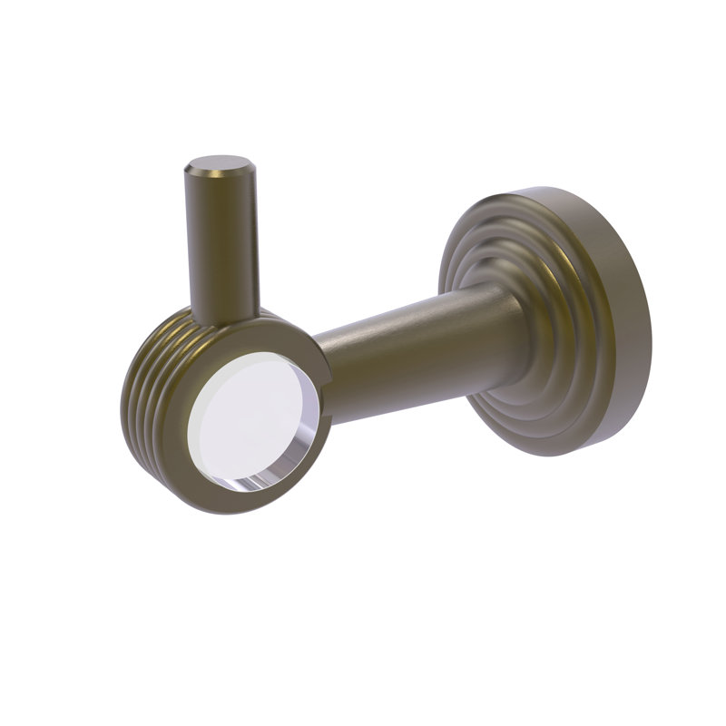 Pacific Beach Wall Mounted Robe Hook, Antique Brass