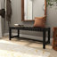 Banc en bois massif Gilman-1063949732