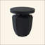 Table de bout décorative de jardin, table d'appoint moderne robuste robuste en faux terrazzo, table d'appoint pour l'intérieur et l'extérieur