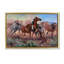 «Runnin 'Thunder Horses», art mural encadré sur toile flottante, design par Jack Sorenson-137414116-138271407