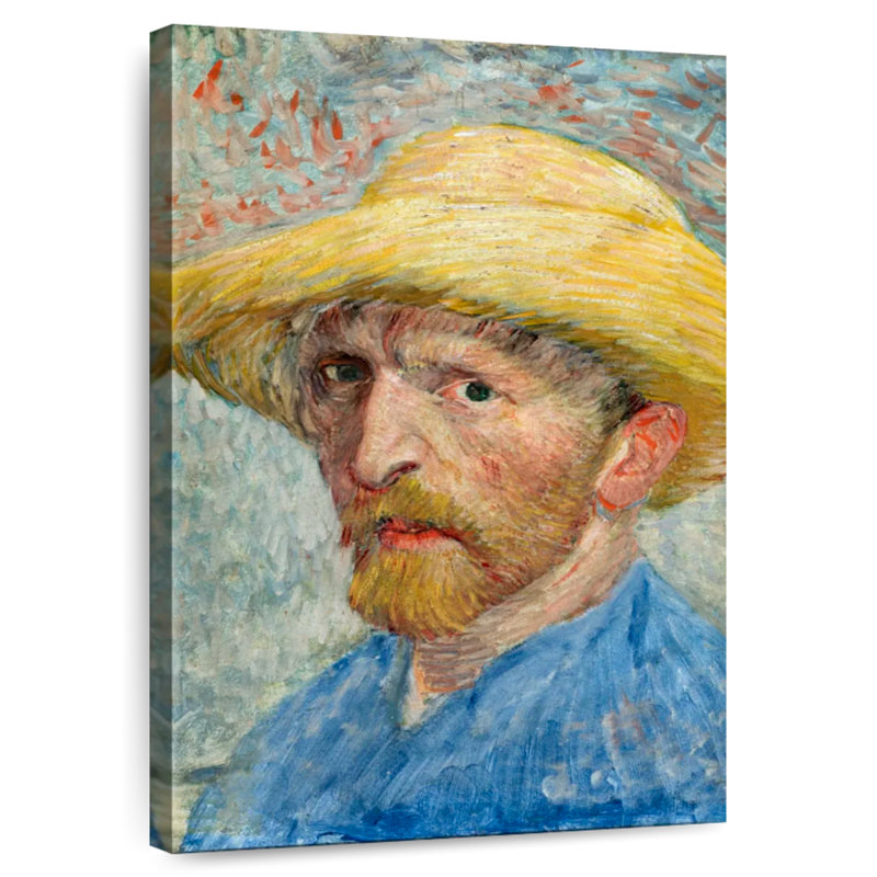 Self Portrait II 1887, 36" H x 24" W
