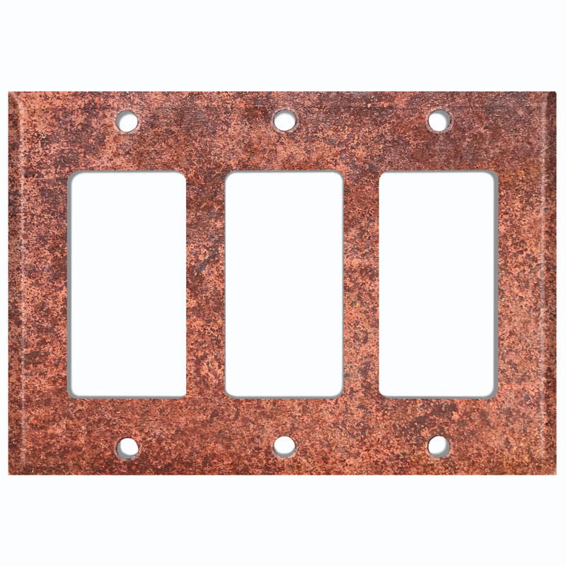 Plaque murale à bascule 3 bandes