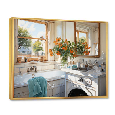 " Bath Laundry Realism In "