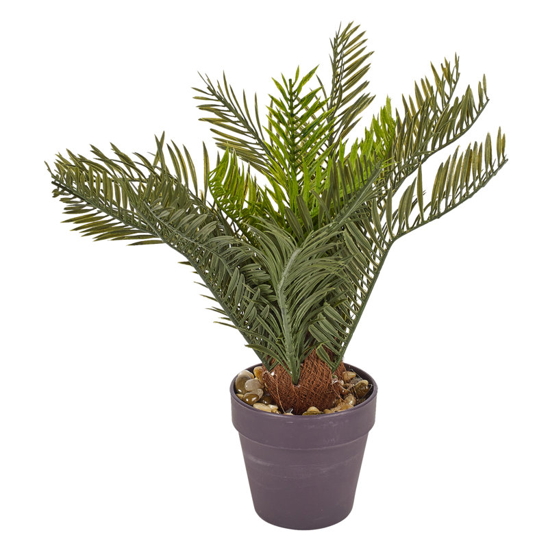 30cm Faux Palm Tree in Pot