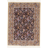 Persian Isfahan One-of-a-Kind Rectangle 3'7" X 4'11" Hand Knotted Area Rug