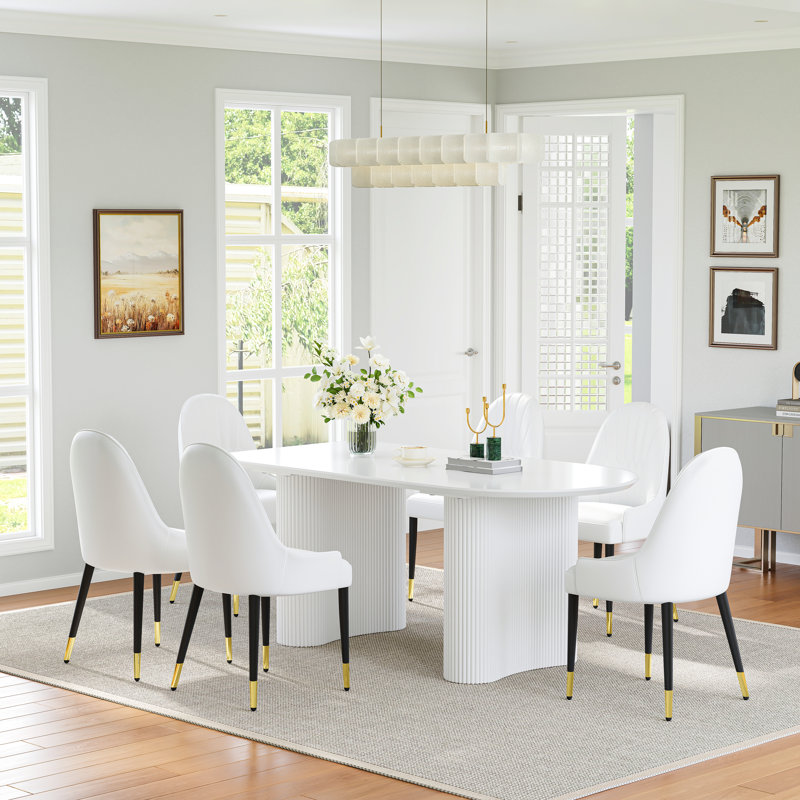 Ifra Dining Table, 29.5"H x 31.5"W x 63"L