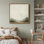 Art mural encadré abstrait rétro antique classique pour chambre à coucher