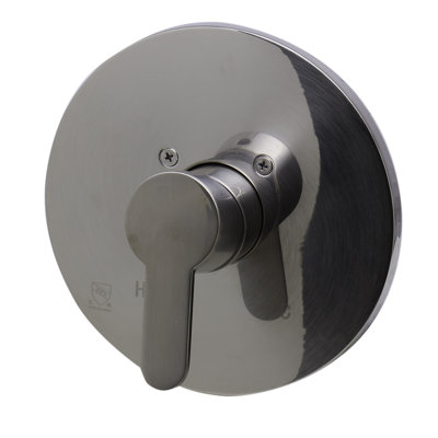 Shower Valve Mixer with Rounded Lever Handle