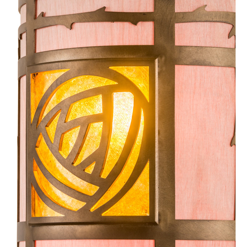 Plafonnier encastré d'extérieur 2 lumières Bungalow Rose
