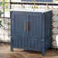 Meuble-lavabo rétro avec lavabo, portes d'armoire et tablettes de rangement multifonctionnelles, tiroirs pour une utilisation élégante et pratique-1378515319-1378515318