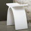 Chaise de douche à surface solide