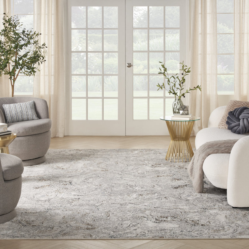Brejae Abstract Indoor Rug, Rectangle 9' x 12'