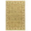 Hand Knotted Wool Area Rug in Light Green And Ivory