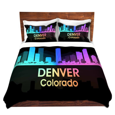 Ensemble de housse de couette city v denver colorado