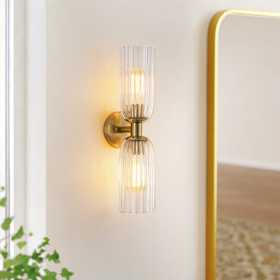Applique murale pour salle de bain 2 lumières