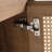 12" Bathroom Side Cabinet,Soft Close Doors,Float Mounting Design-1552016362