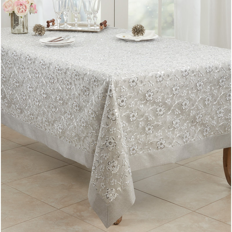 Éloise Floral Tablecloth, 50" W x 70" L