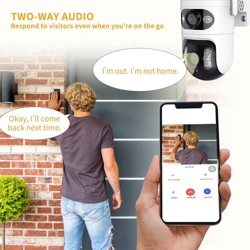 1080P Security Camera for Home, Outdoor