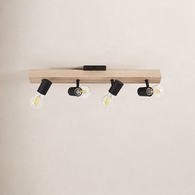 Prisha Matte Black Adjustable Track Head