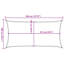 Saona 2m x 4m Rectangular Shade Sail