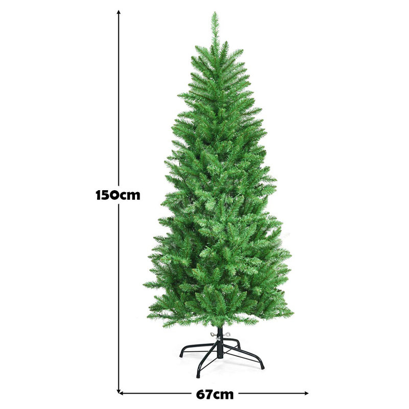 4.92' H Lighted Artificial Christmas Tree