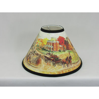 8.25'' H Paper Empire Lamp Shade