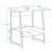 Arrabury Sled End Table - Storage Nightstand with Drawer