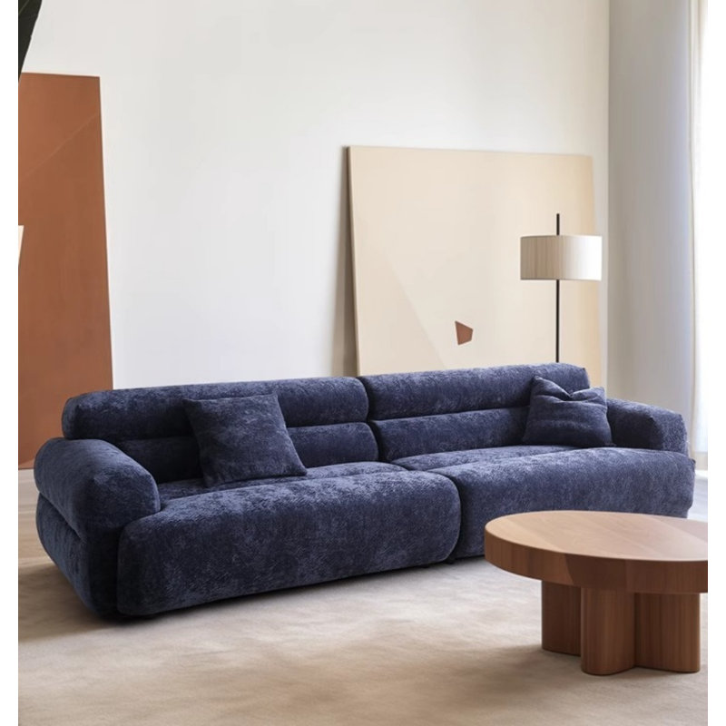 Canapé moderne en tissu, 4, H 29,52 po x l 125,98 po x P 39,37 po