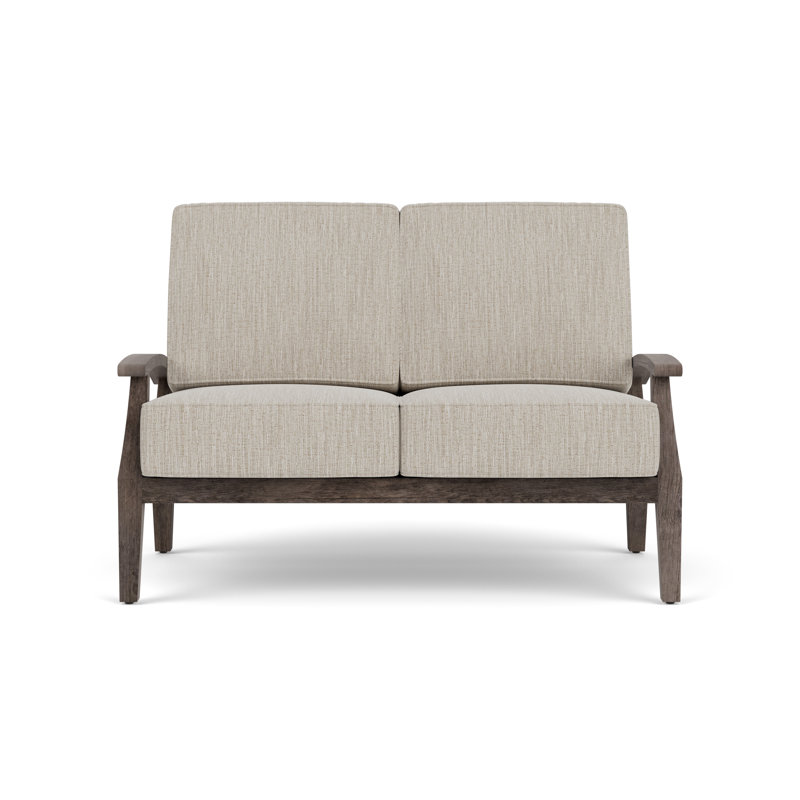 Frontier Outdoor 2 - Seat Loveseat, Friendly Flax, Charcoal