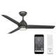 54" Mocha 3 - Blade Outdoor/Indoor Smart Propeller Ceiling Fan with Remote Control Included