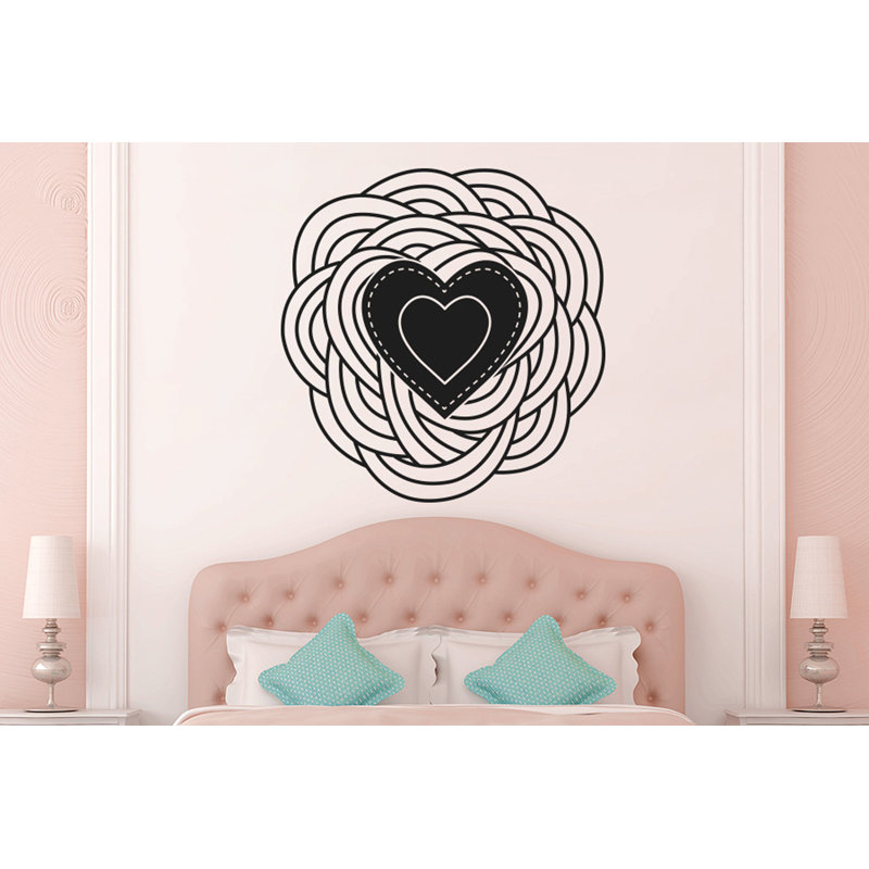 Abstract Wall Decal, Black