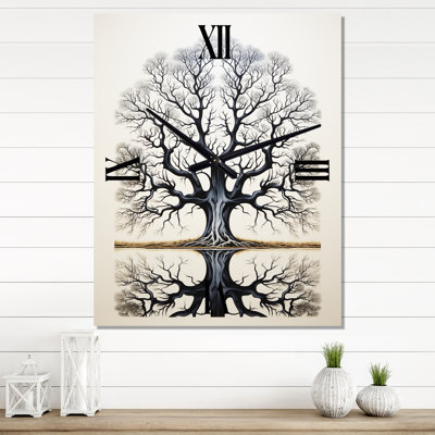 Horloge murale Jawan - Landscape Trees