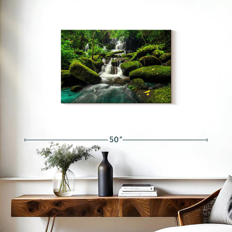 Alvord Petchabun Waterfall, 20" H x 30" W