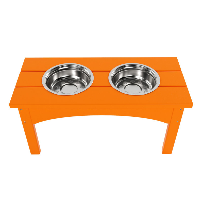 Mangeoire double Hadburg, Orange