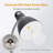  Metal Floor Lamp, Adjustable Gooseneck Standing Lamp, E26 Lamp Base, Sandy Black