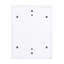 Meuble-lavabo de salle de bain avec lavabo et deux petites tablettes de rangement, armoire combinée 24 po et 12 po