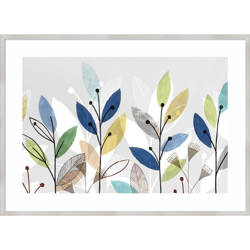Morning Glory II (Floral) par Isabelle Z - reproduction d'un seul cadre, H 30 po x l 41 po x P 1 po