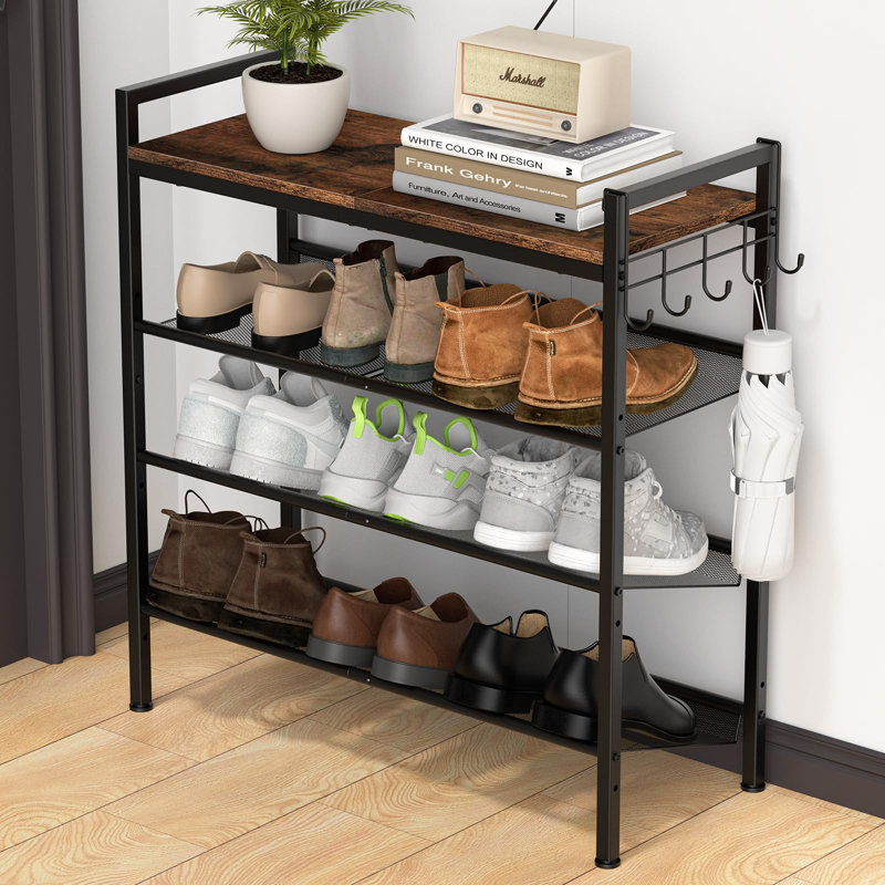 Range-chaussures pour porte d'entrée