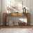 Danzler 63" Solid Wood Console Table — Long Farmhouse Entryway & Sofa Table For Hallway, Foyer-734573989