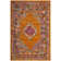 Christa Southwestern Orange/Fuchsia Area Rug