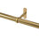 Tringle à rideau à vis décorative 7/8 po de diamètre