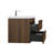 Bacup 35.5" Wall-Mounted Single Bathroom Vanity Set