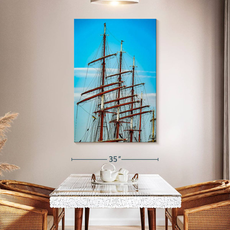 Mehar Sailboat Mast, 51" H x 34" W